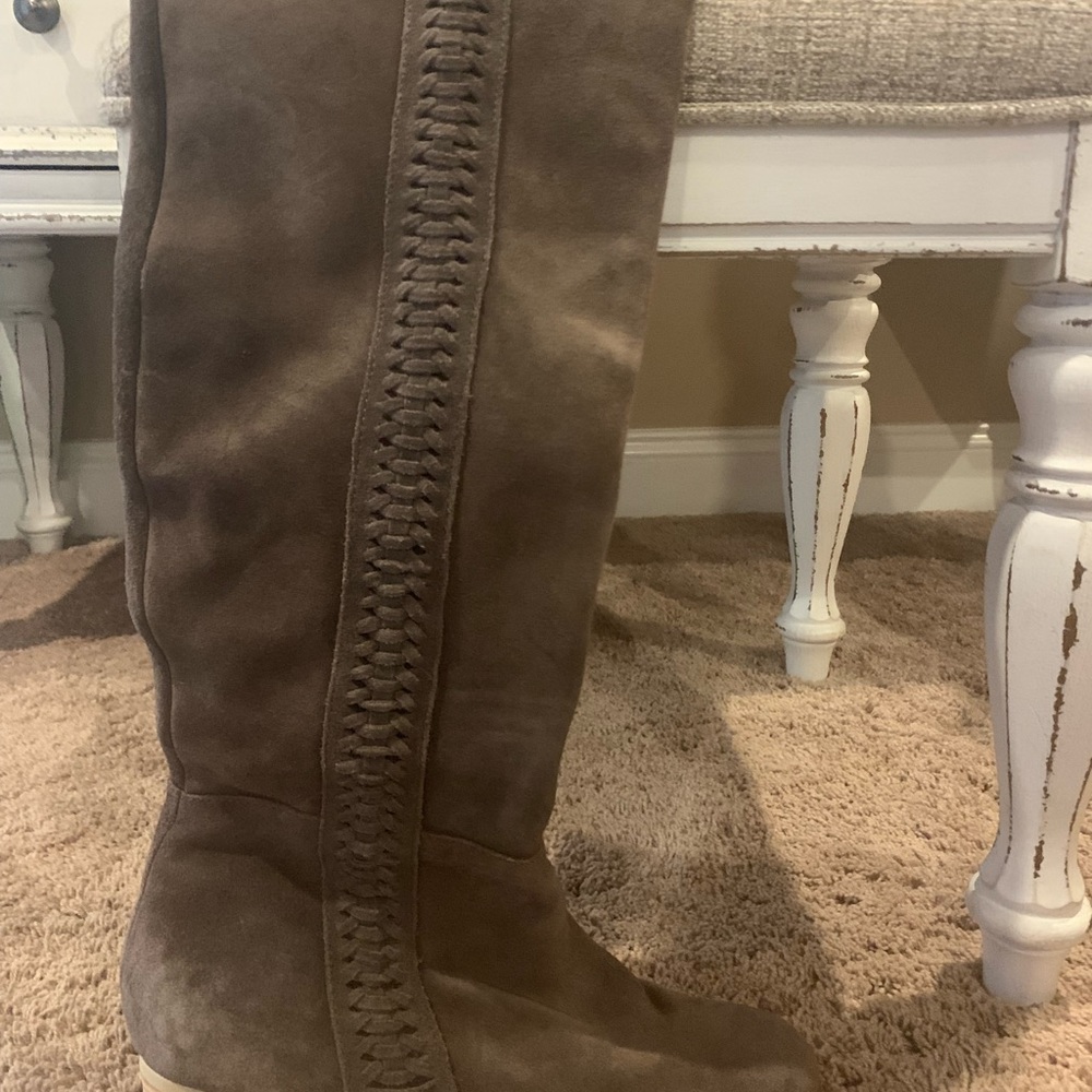 Wore Once Like New Coconuts Over The Knee Boot Sz9 - image 2